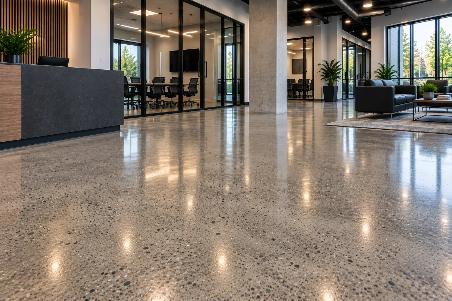 Concrete Grind & Seal by Epoxy Plus Pro